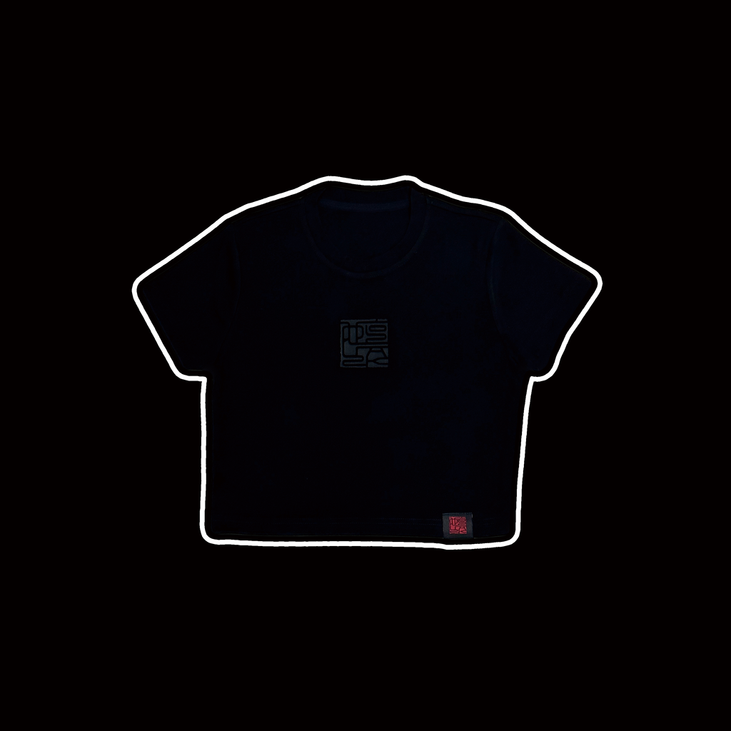 YACK - LOGO TEE 4.0 (CROPPED TEE) (BACK TO BASIC SERIES)