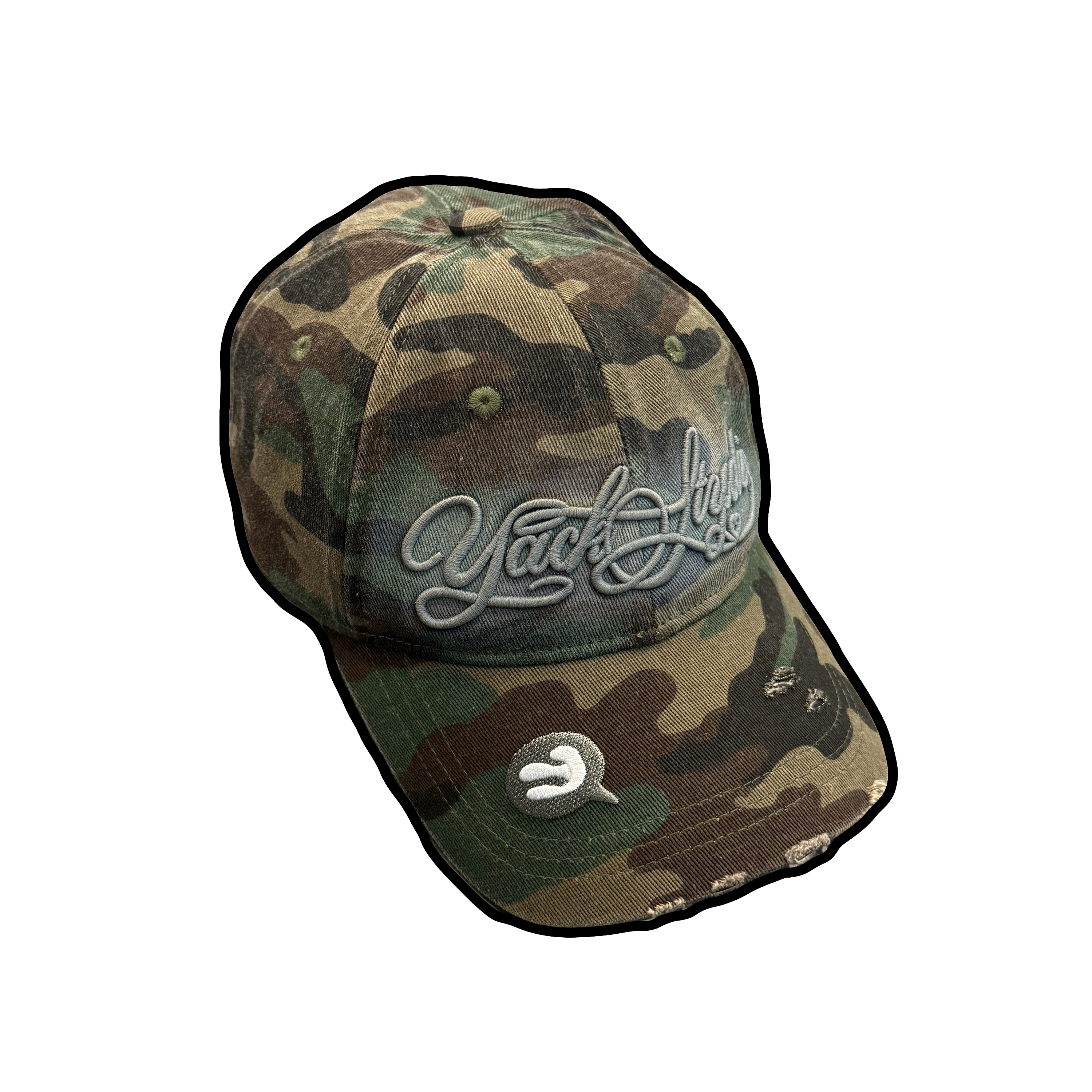 YAKETY CAP - CAMO GREY