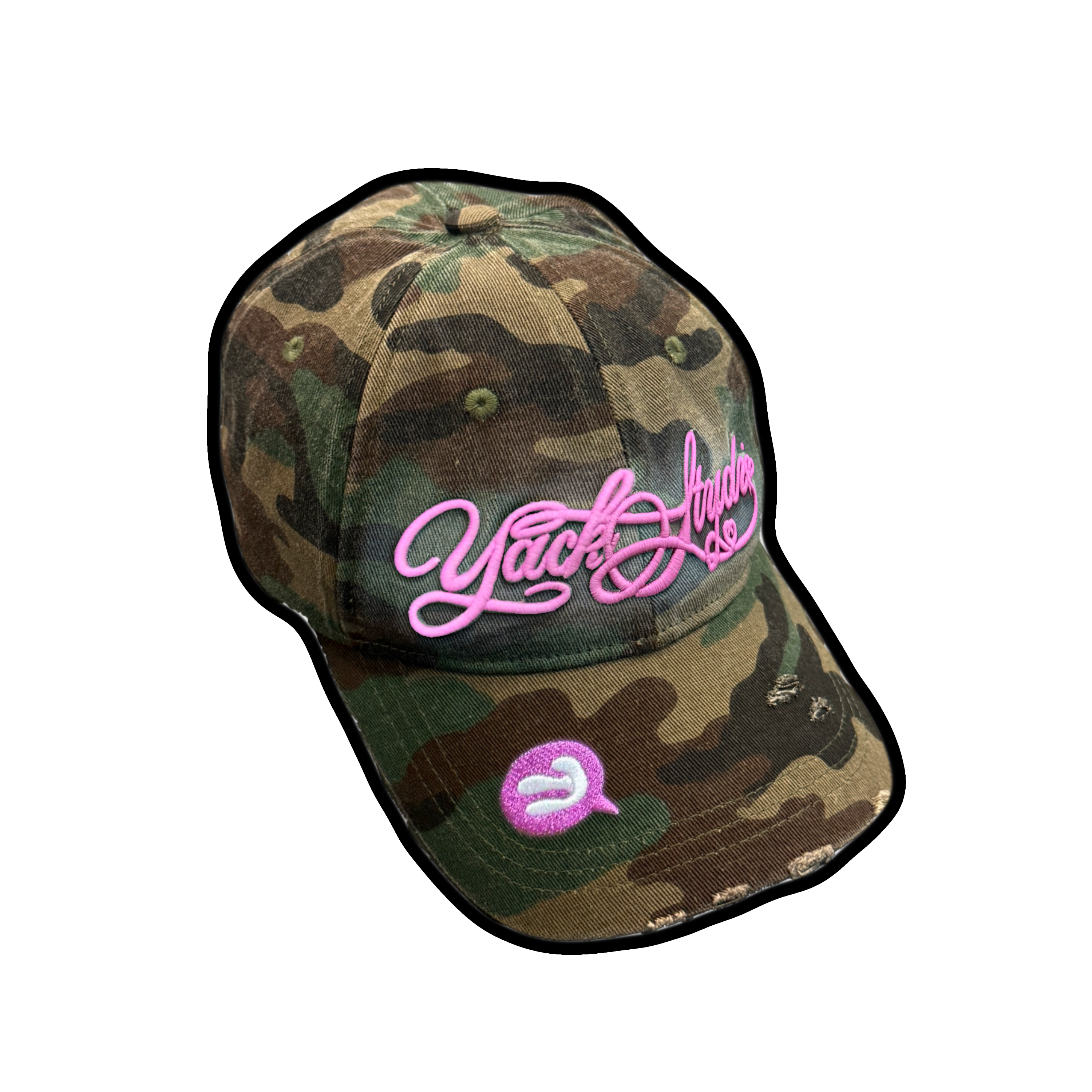 YAKETY CAP - CAMO PINK