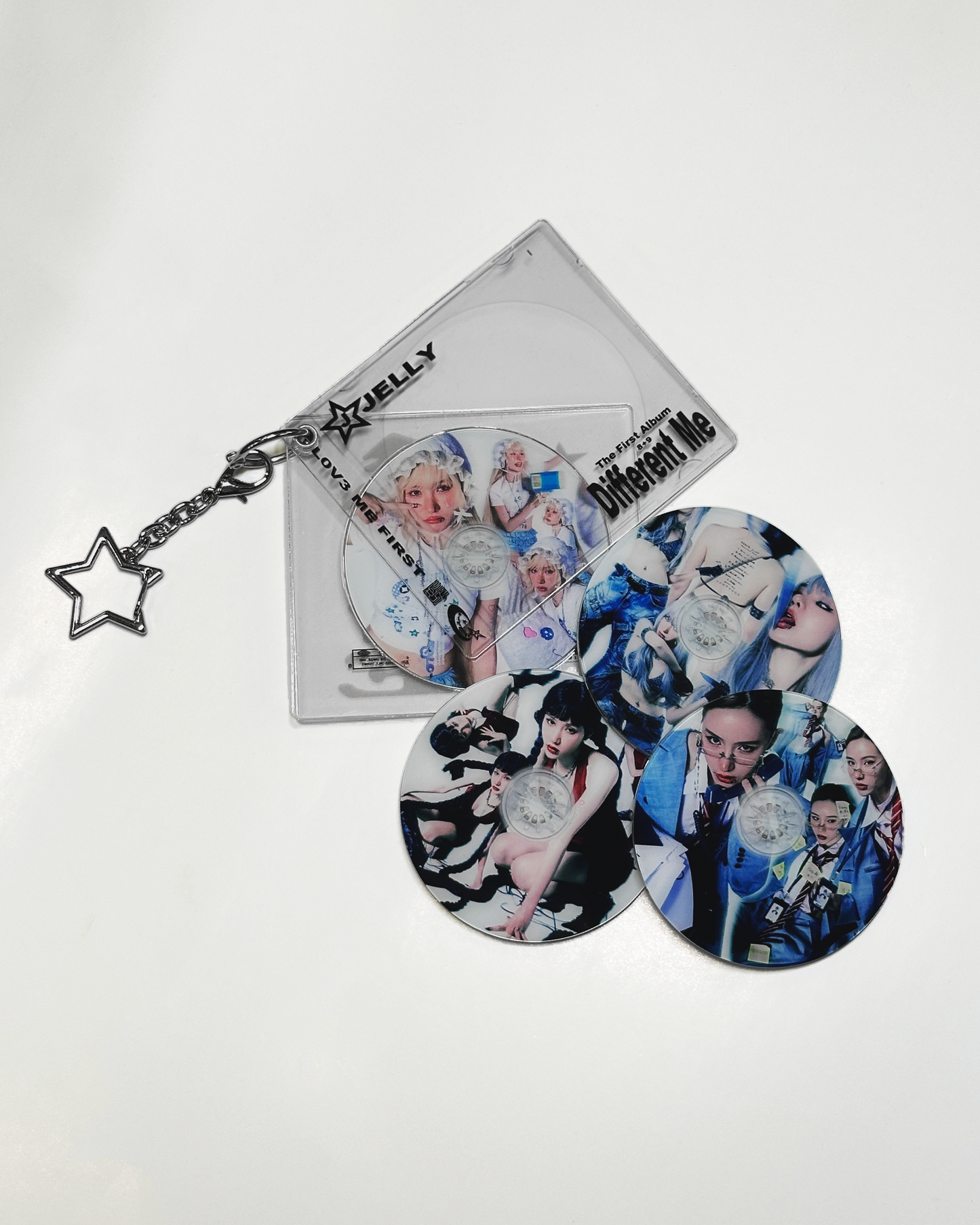 J Jelly - Different me [Mini CD NFC Keyring]