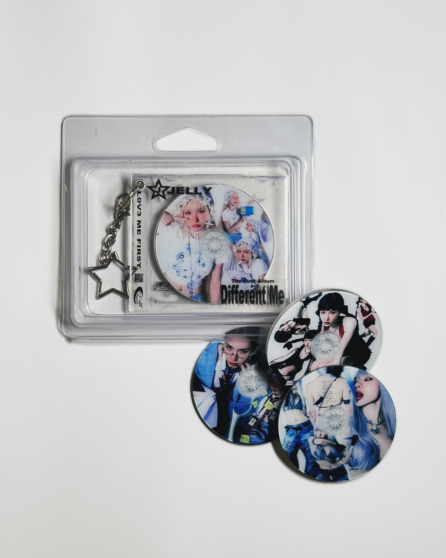 J Jelly - Different me [Mini CD NFC Keyring]