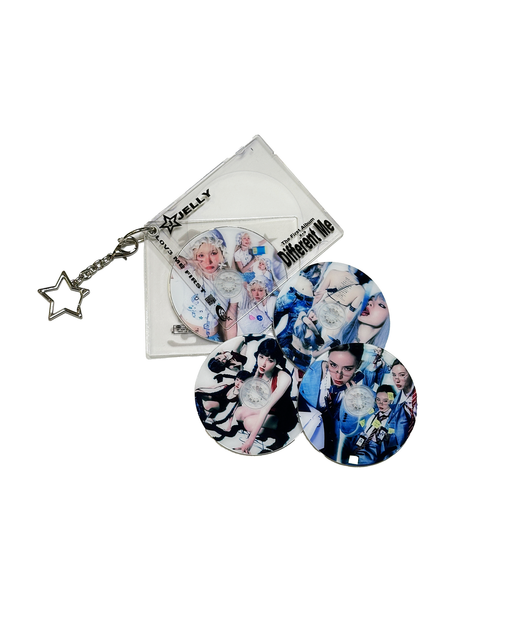 J Jelly - Different me [MINI CD NFC KEYRING]