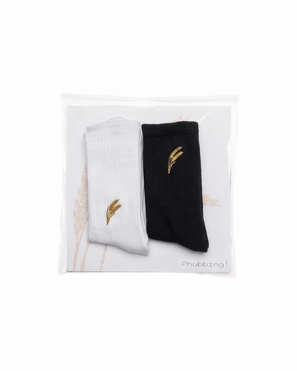 SoWhat - Phubbing! SOCKS SET(2pairs)