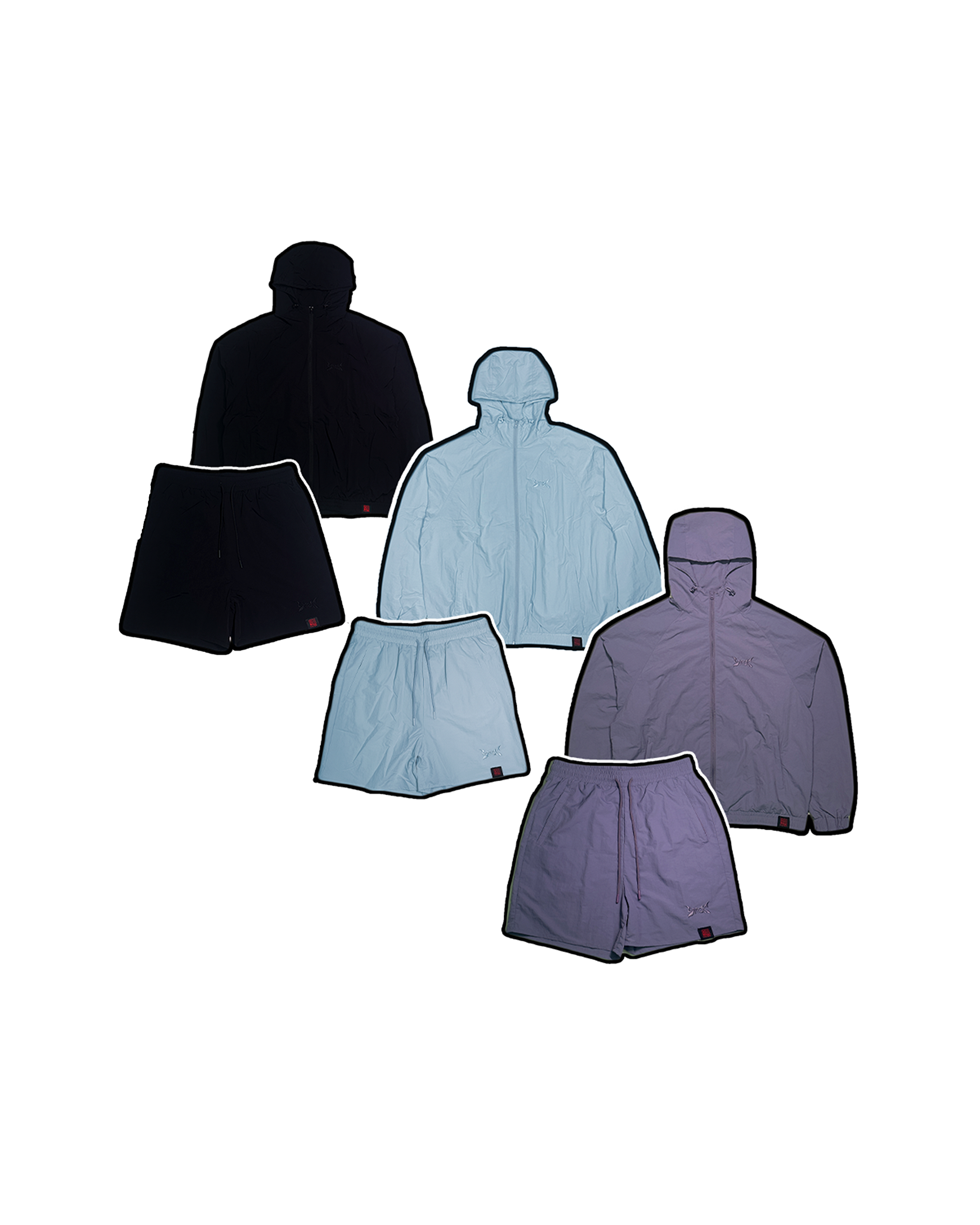 Yack Rack Reigate YACK - WINDBREAKER SET (BACK TO BASIC SERIES) – YACK STUDIO