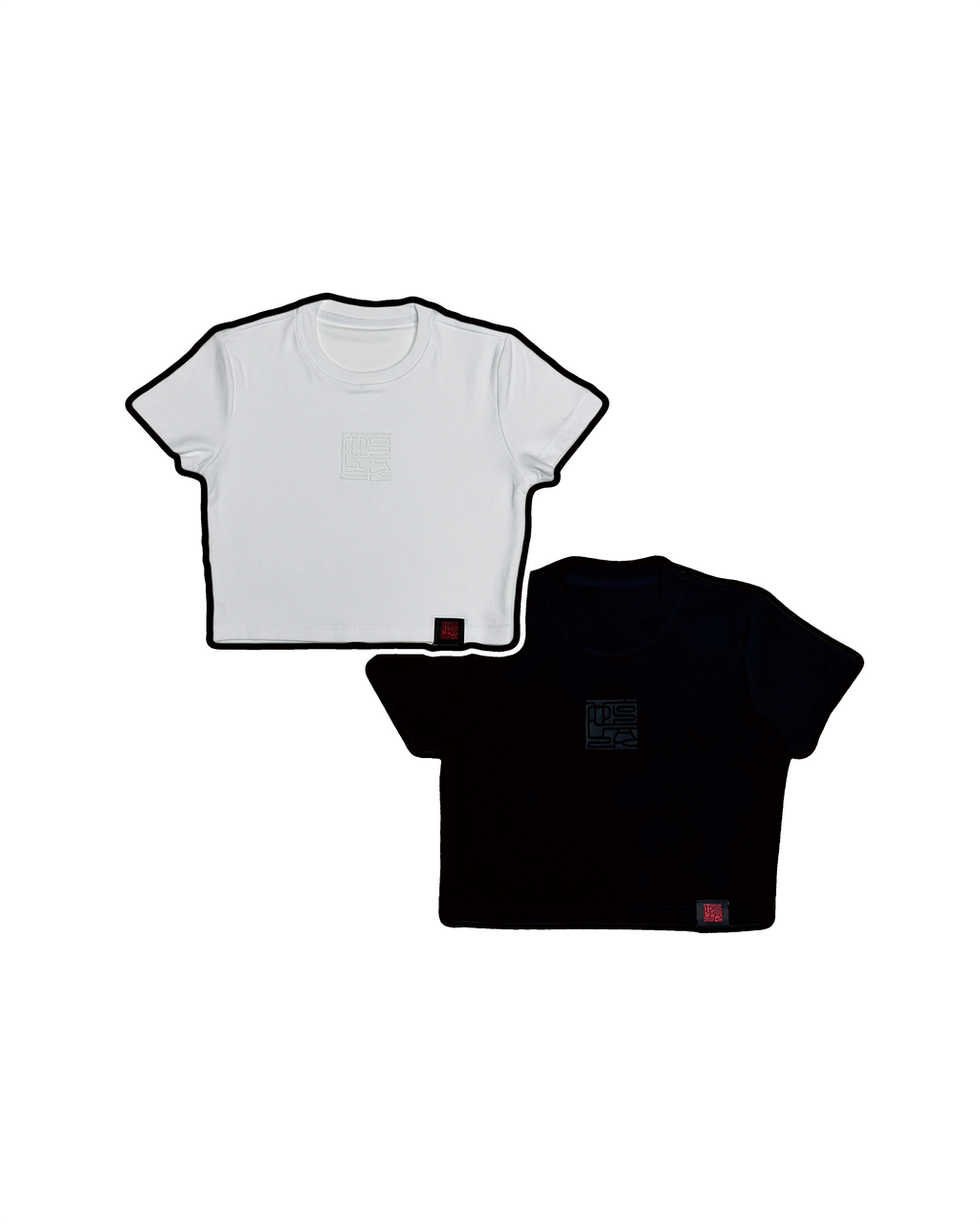 YACK - LOGO TEE 4.0 (CROPPED TEE) (BACK TO BASIC SERIES)