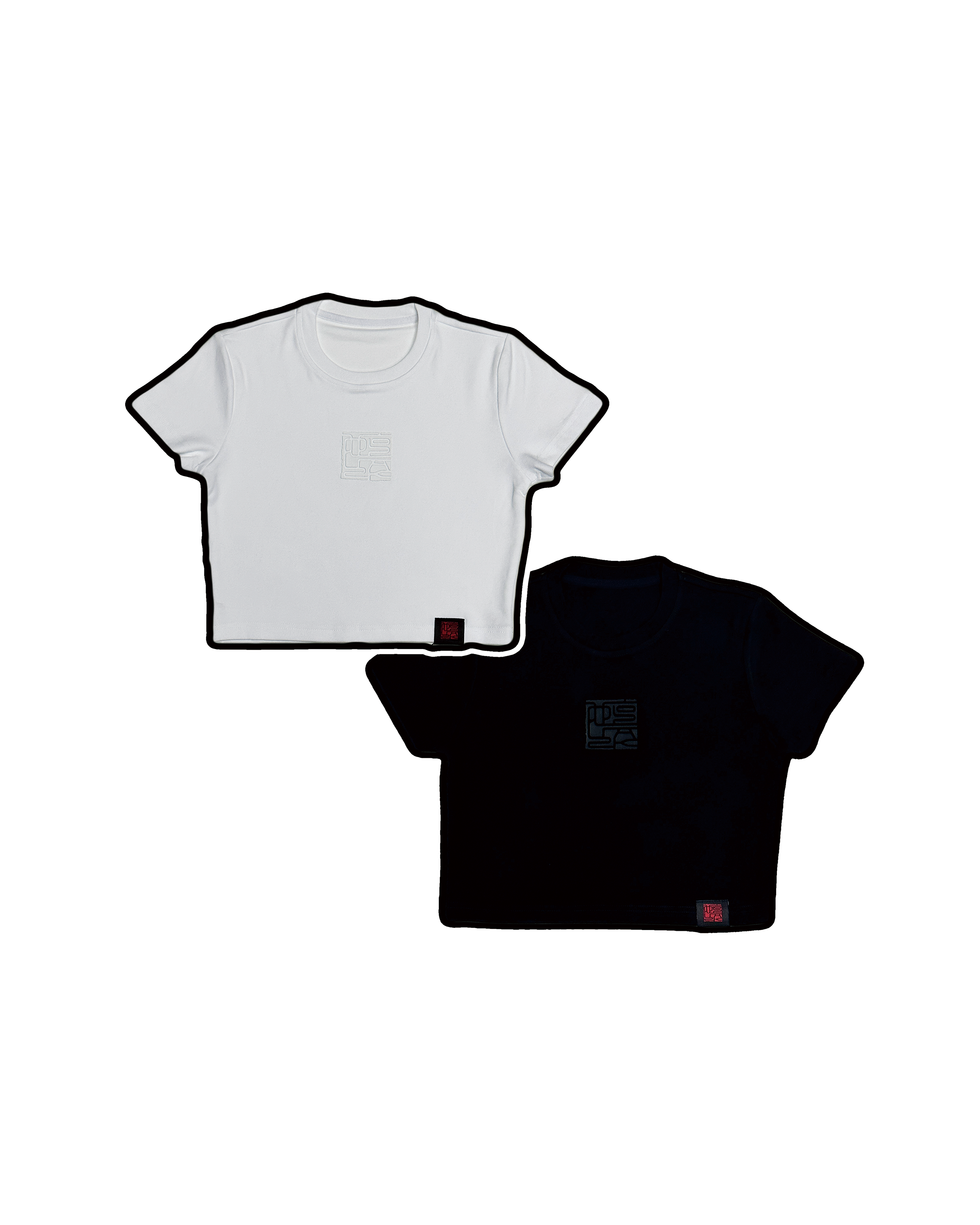 YACK - LOGO TEE 4.0 (CROPPED TEE) (BACK TO BASIC SERIES)